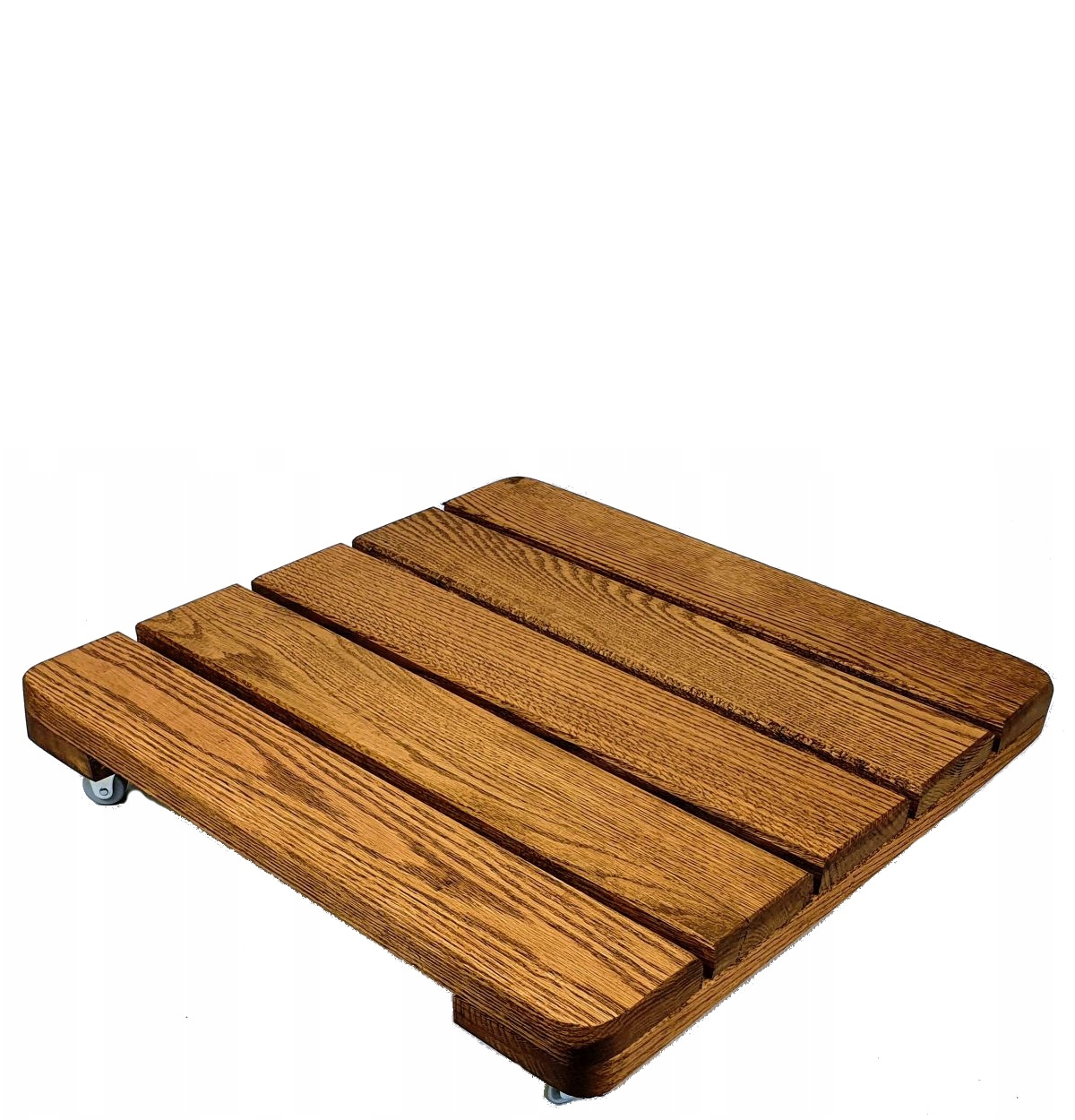 UNTERSETZER FÜR BLUMENTÖPFE AUS EICHENHOLZ