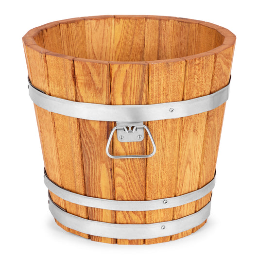 XXL PFLANZKÜBEL AUS EICHENHOLZ FÜR PFLANZEN