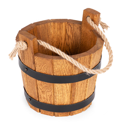 HOLZEIMER AUS EICHENHOLZ