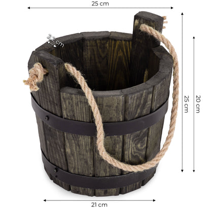 HOLZEIMER AUS KIEFERNHOLZ