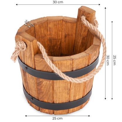 HOLZEIMER AUS KIEFERNHOLZ