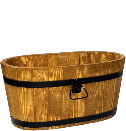 BLUMENKASTE AUS KIEFERNHOLZ