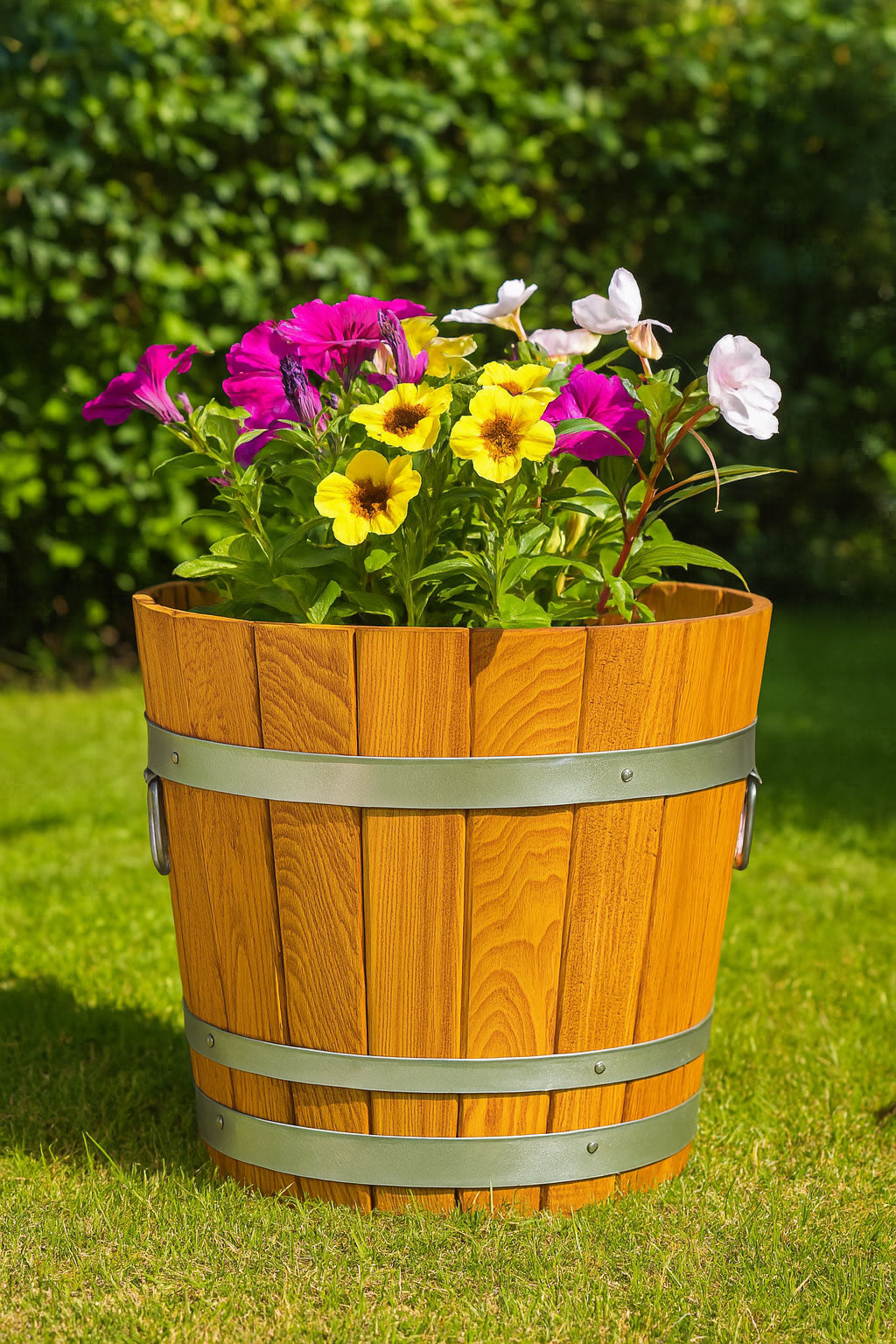XXL PFLANZKÜBEL AUS EICHENHOLZ FÜR PFLANZEN
